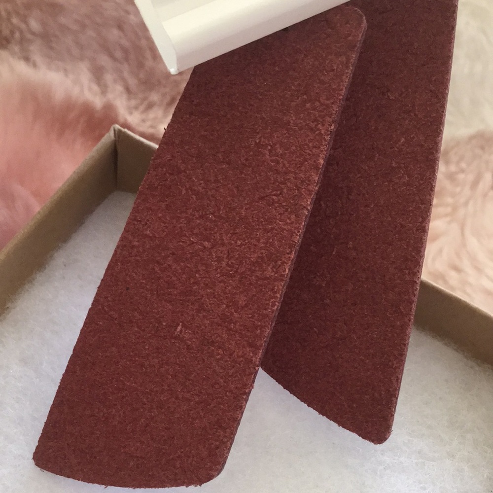 New! Merlot Gem Nickel Suede - Picture 4 of 5